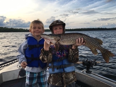 Fishing on Lake Vermilion
