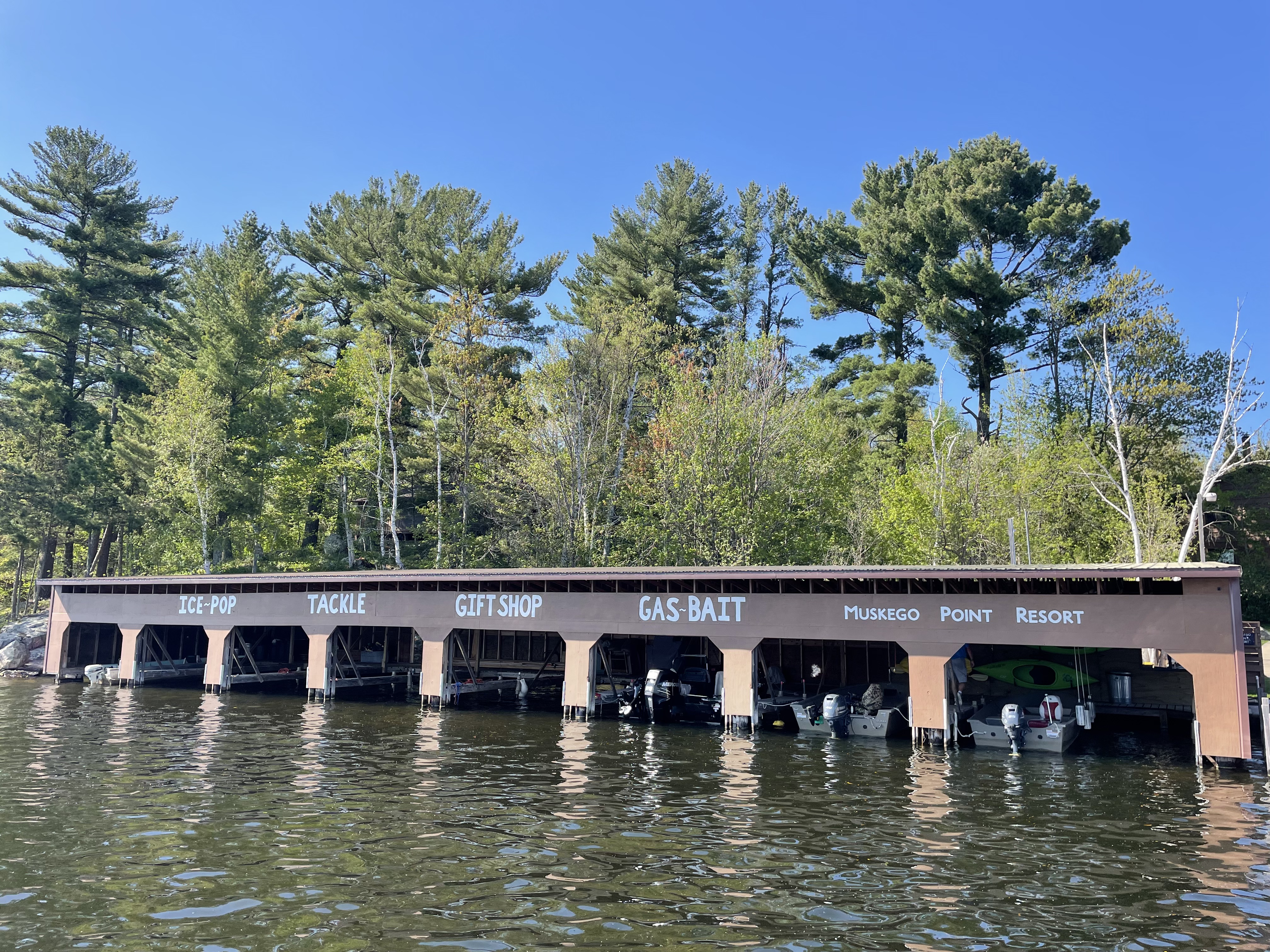 Boathouse on Lake Vermilion